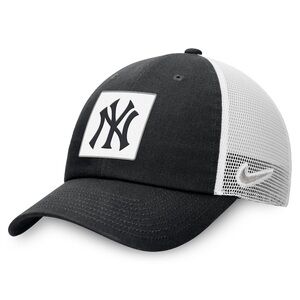 Nike Black and White Mesh Cap